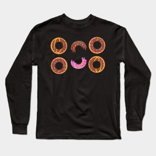 Donut Lover fan club Long Sleeve T-Shirt